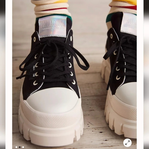 Palladium 10 Revolt Lo TX Platform Lug Sole chunky Platform Sneakers Lace Shoes - Picture 3 of 16